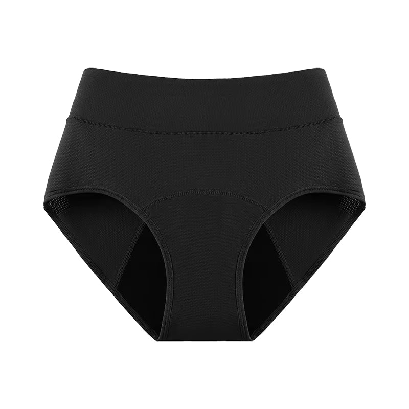 Women's Absorbent Leak-Proof Cotton Menstrual Underwear for Comfortable Period Protection